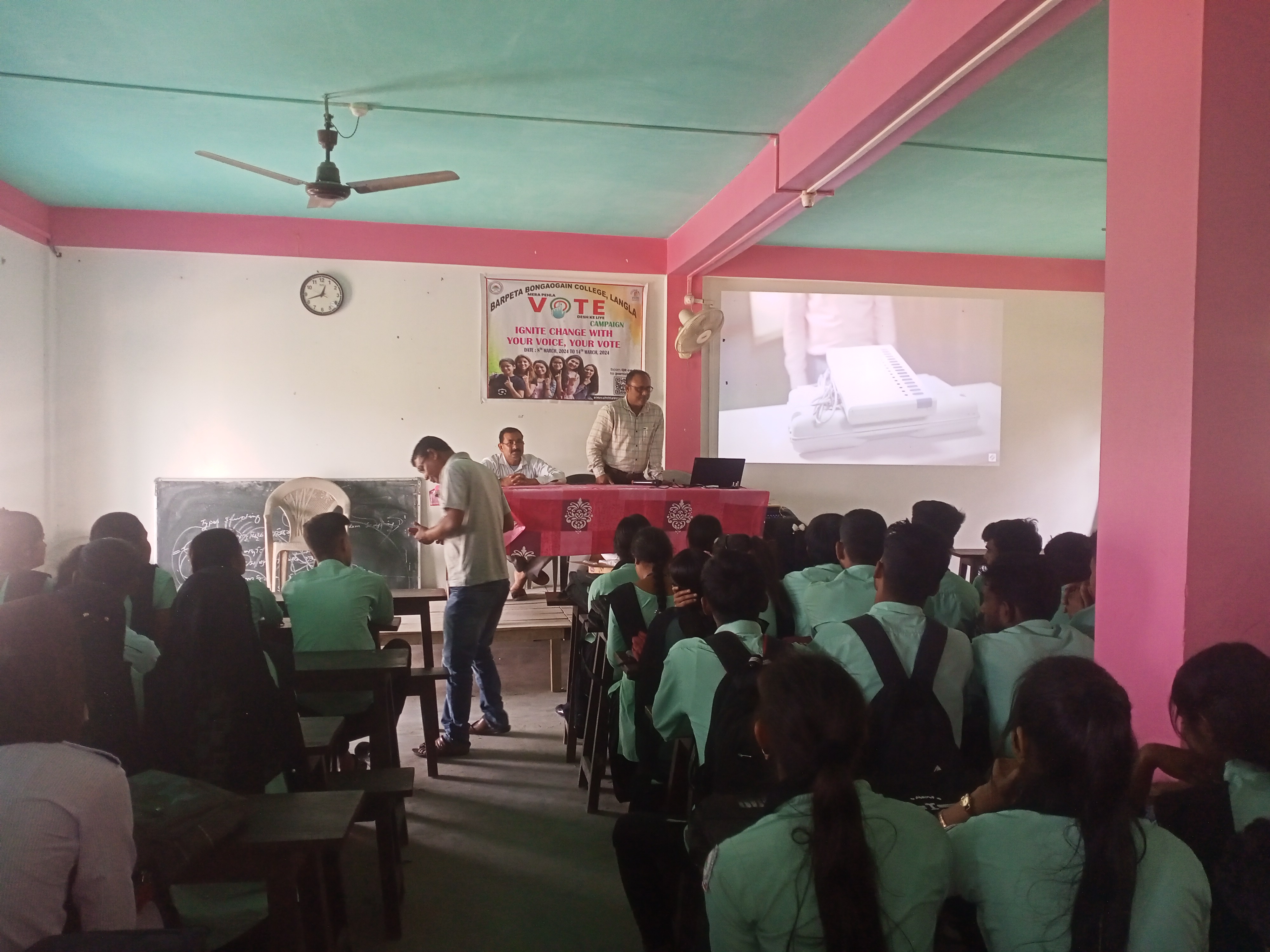 Workshop on parliamentary campaign